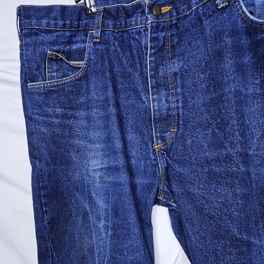 Tyndale Jeans 42X30 Mens Flame Resistant Dark Wash Denim Workwear USA 23/2/2112 - Picture 5 of 11